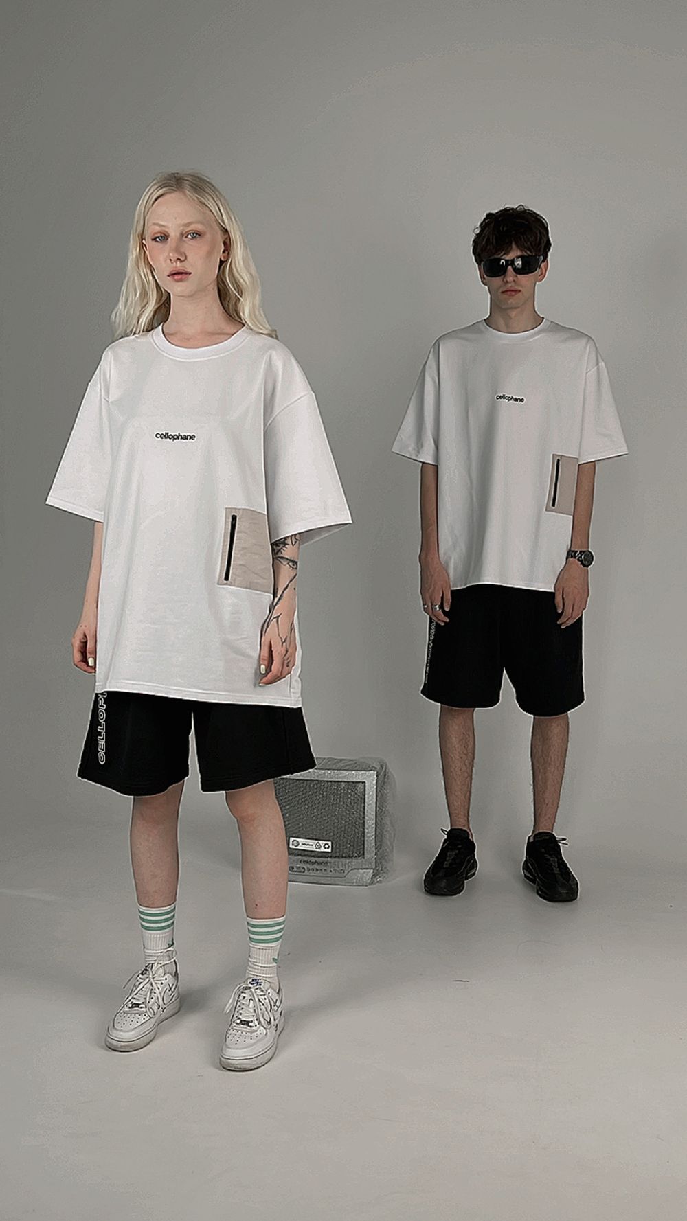 Шорты Сellophane 22 Черные