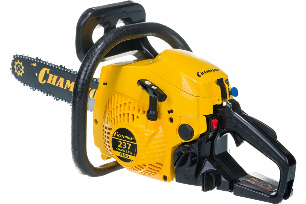 Бензопила CHAMPION 237-16"-3/8-1,3-56 (1,5кВт 37,2 см³ легкий старт 4,7кг)