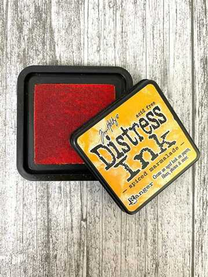 Distress Ink Pad. Spiced Marmalade