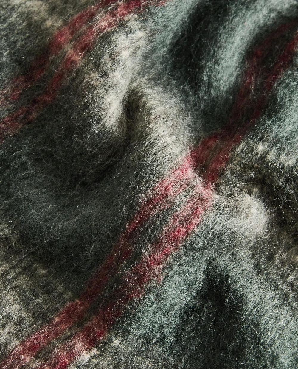 Zara Home - Мягкое клетчатый плед, зеленый, 140x190 см