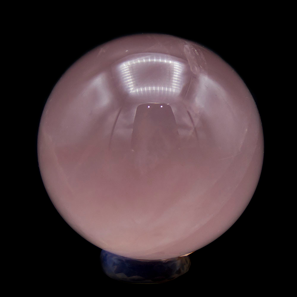Шар 54мм розовый кварц 220,0