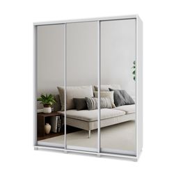 Шкаф-купе трехстворчатый "Роланд" Р483, ЛДСП, MODERN