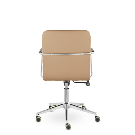 Кресло Честер GTР TG хром Ср S-0426 (светло-коричневый)