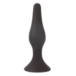 Чёрная анальная пробка 11см Bior Toys Sex Expert SEM-55039