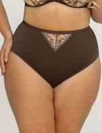 Трусы Kris Line Mocca слипы High Waist (мокка)