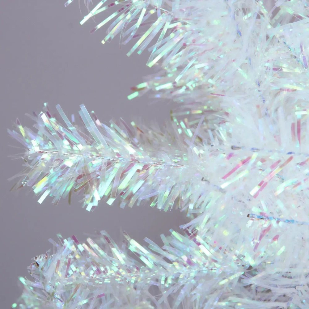 Елка «Волшебная ночь» 120 см, ПВХ (200 веток), Перламутр