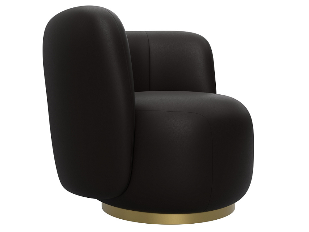 Кресло Лига-072, экокожа GRIFON 12 коричневый