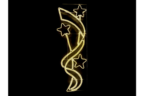 FLESI-LED-KN 002-240V-WW (LED STAR PATTERN-2 MOTIF) производство Flesi (РФ) 200х70см