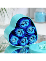 Мыльные розочки, трёхцветные, набор 6 шт.