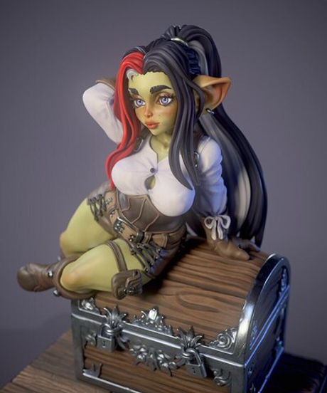 Гоблинша пиратка Angy The Goblin 1-24 масштаб