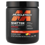 MuscleTech, Shatter Pre-Workout, Ripped, радужные конфеты, 254 г (8,95 унции)