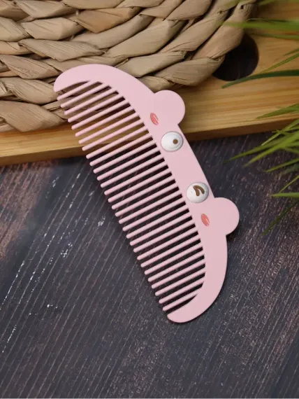 Расческа iLikeGift Funny face pink