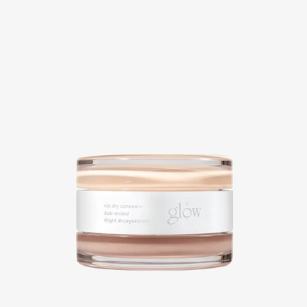 GLOW Двухцветный консилер Not Dry Concealer Light & Rosy Salmon