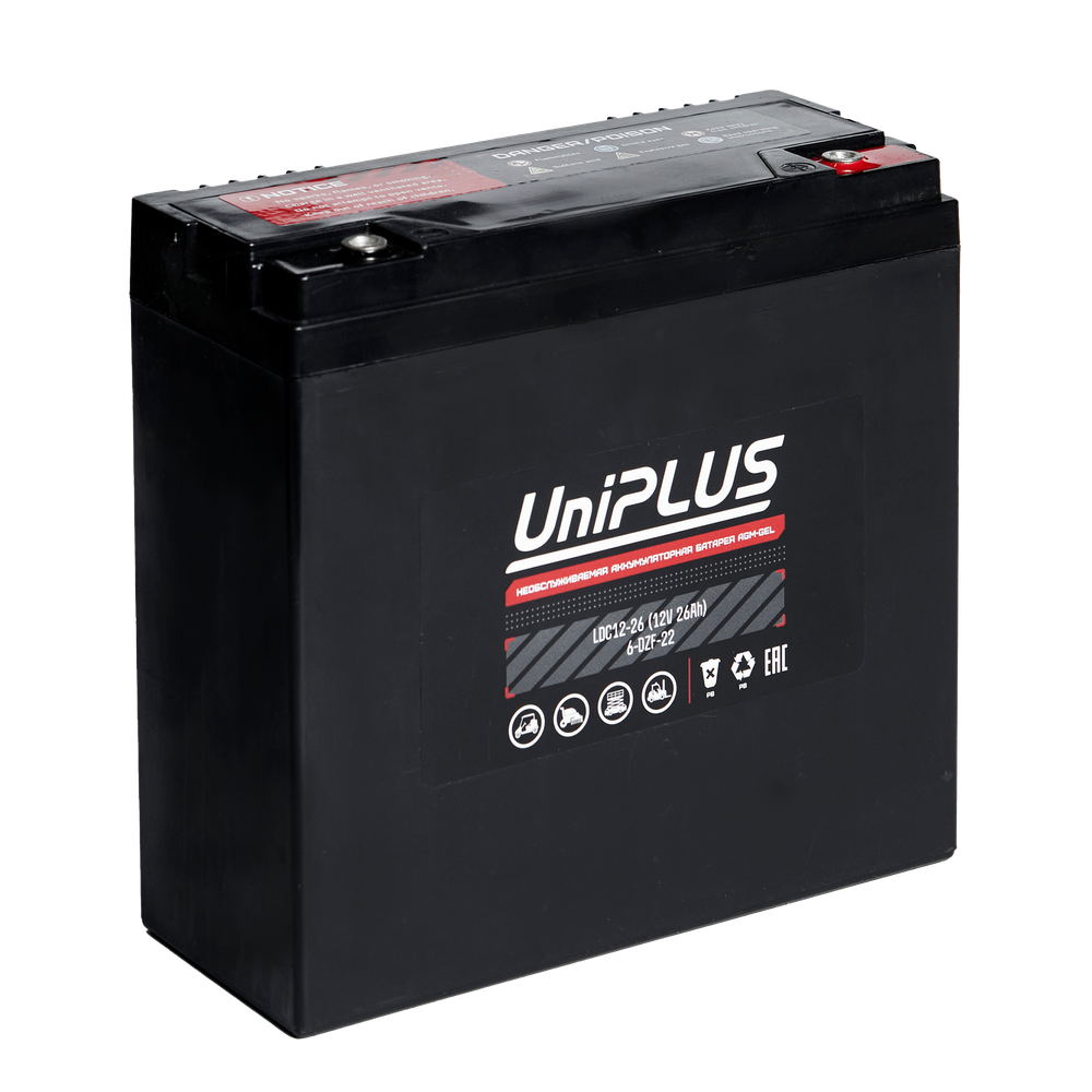 Тяговый аккумулятор LEOCH UniPLUS LDC12-26-DT