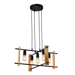 Люстра Rivoli Elizabeth 5107-305 5 * Е27 40 Вт лофт - кантри | Лофт-Кантри