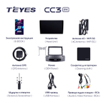 Teyes CC3 2K 9"для Lexus LX 570 2008-2015
