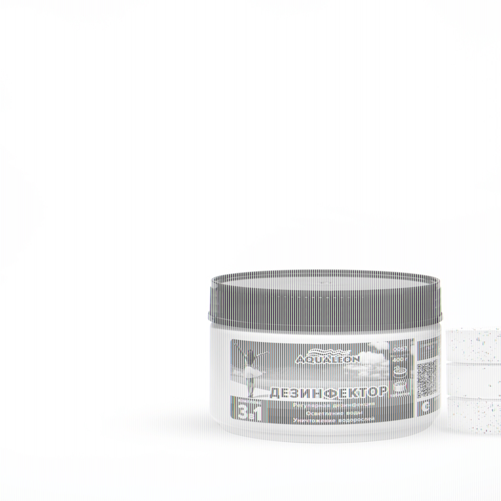 Комплексное средство для дезинфекции воды в бассейне Aqualeon DK0.4T 2 таблетки/200 гр. (банка, 0,4 кг)