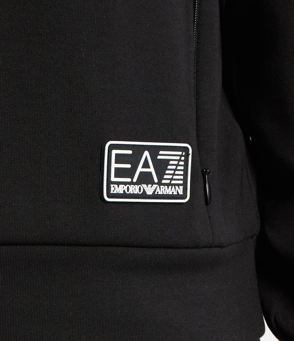 Худи EA7 - черный(3DTM18 TJKWZ)