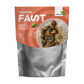 Готовые митболы со вкусом говядины Greenwise, 100 г