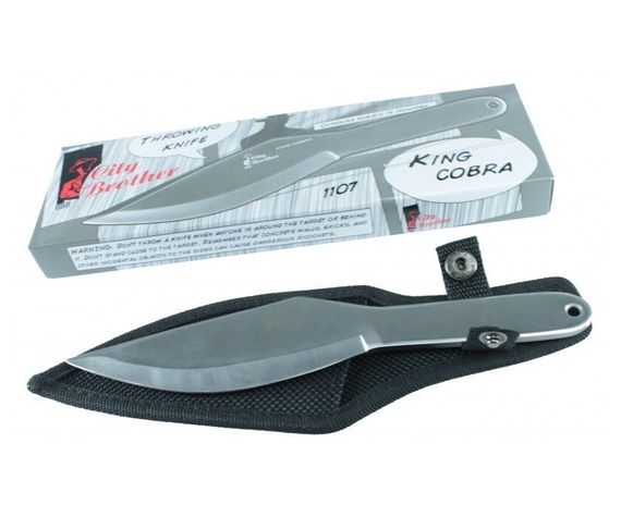Нож метательный City Brother 1107 King Cobra