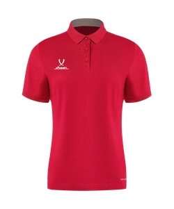 Поло женское JÖGEL PREMIER PerFormDRY CVC Polo W, красный