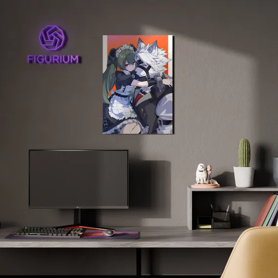 Постер Corin x Lycaon - Zenless Zone Zero