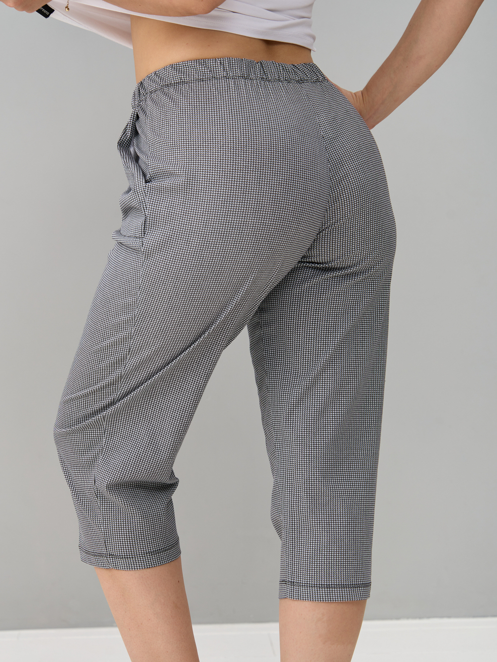 Бриджи Д-6/черный-гусинаялапка