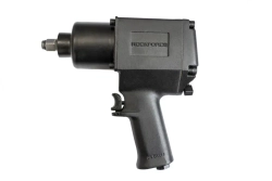 Пневмогайковерт ударный ''Twin Hammer''с реверсом и регулировкой усилия 1/2''(960Hм, 8500 об/мин,6.3bar,256 л/мин) RockForce##Rock FORCE RF-4142