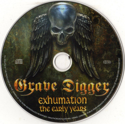 GRAVE DIGGER - Exhumation - The Early Years - Limited First Edition 4 Page Digipack & 2 New / Bonus Tracks, музыкальный компакт диск