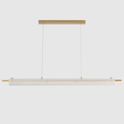 Светильник подвесной Crystal Lux TUNNEL SP40 LED BRASS