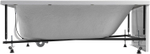 Акриловая ванна Aquanet Nexus 170x75 (с каркасом)