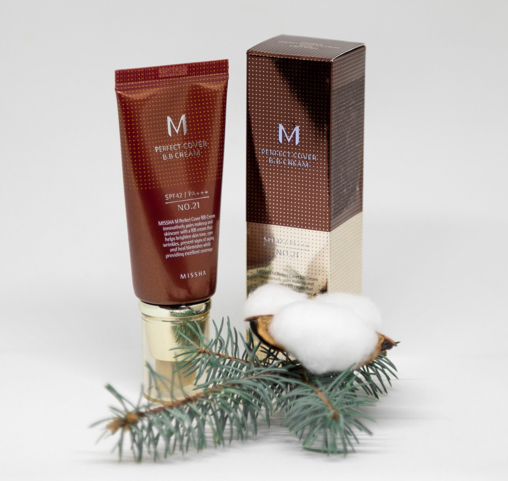 Корейский BB-крем MISSHA M  Perfect Cover BB Cream, SPF 42, 50мл (#23)