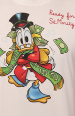 Футболка Saint Barth ARNOT белый Скрудж с деньгами шарф