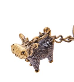 AM-3585 Брелок «Бычок» (латунь)