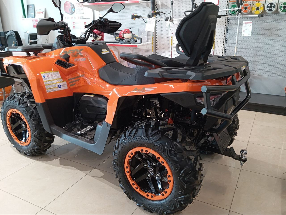 Квадроцикл HND QRX 650 PRO С ПРОБЕГОМ оранжевый