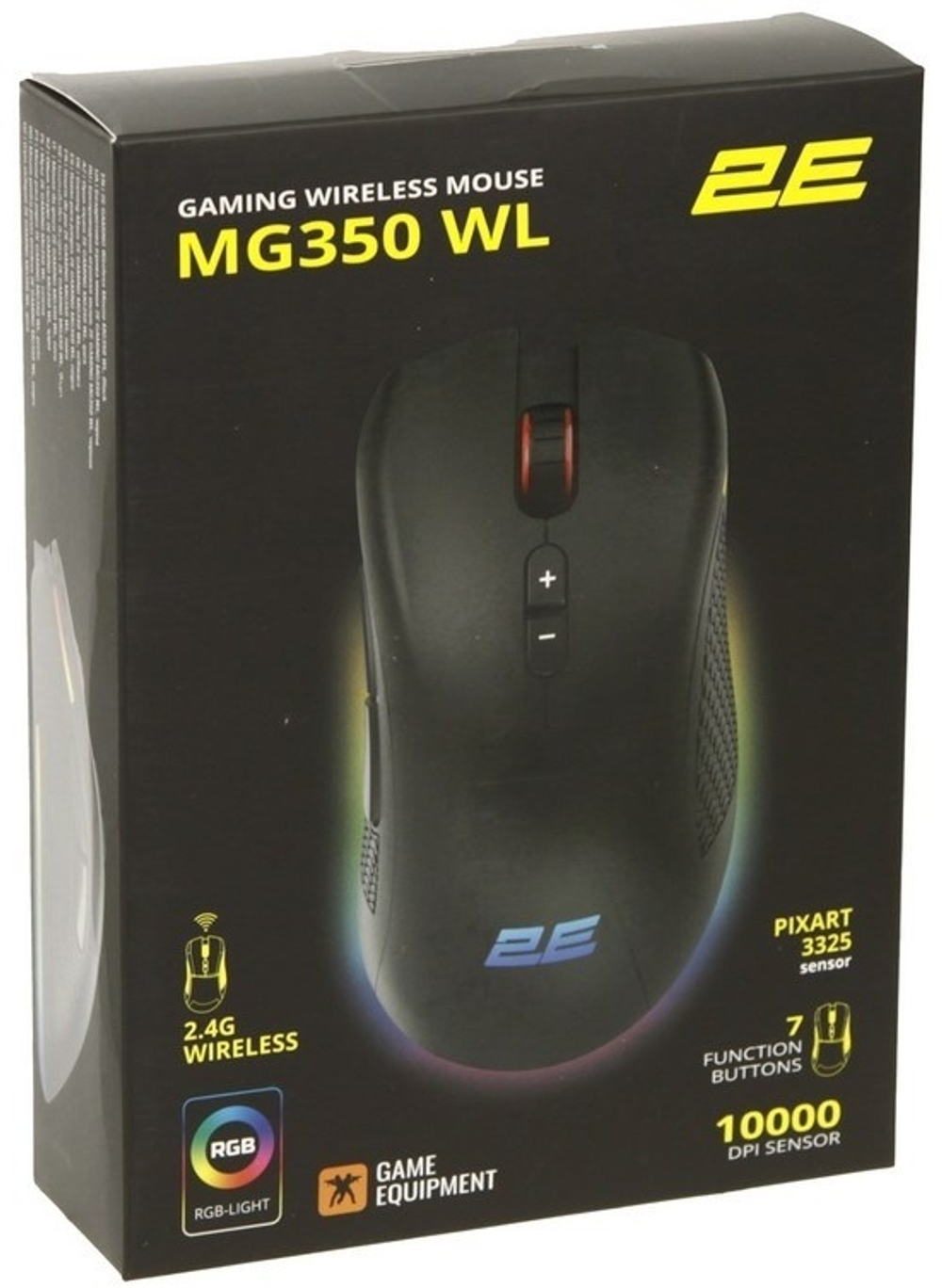 Мышь 2E GAMING MG350 WL 2E-MG350UB-WL черный