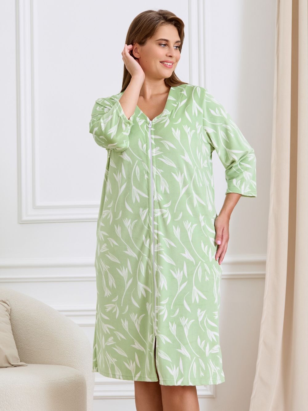 Халат Зарево Виотекс ЗЕЛЁНЫЙ