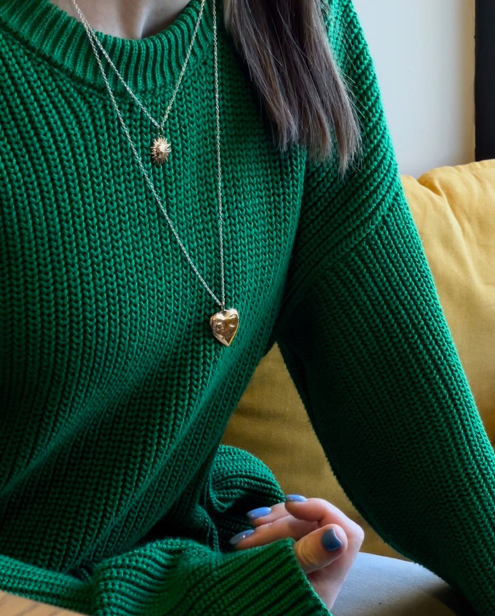 Подвеска Люби позолота La Lune