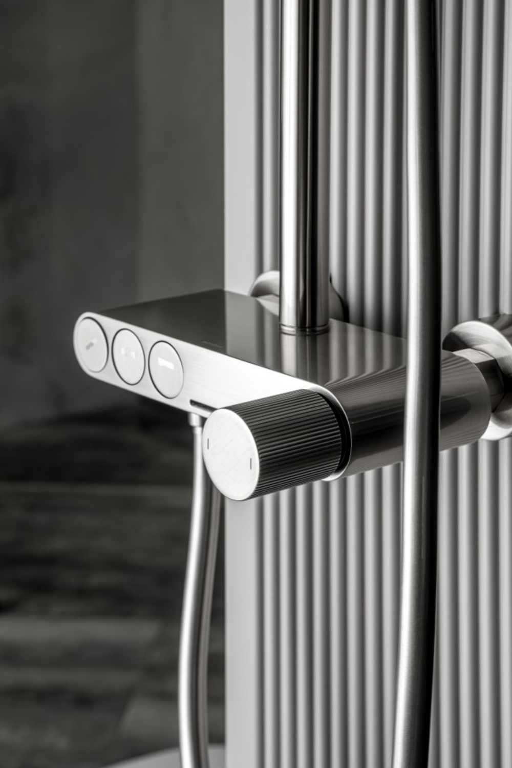 Стойка для душа STICK NIKEL BRUSH LINEA