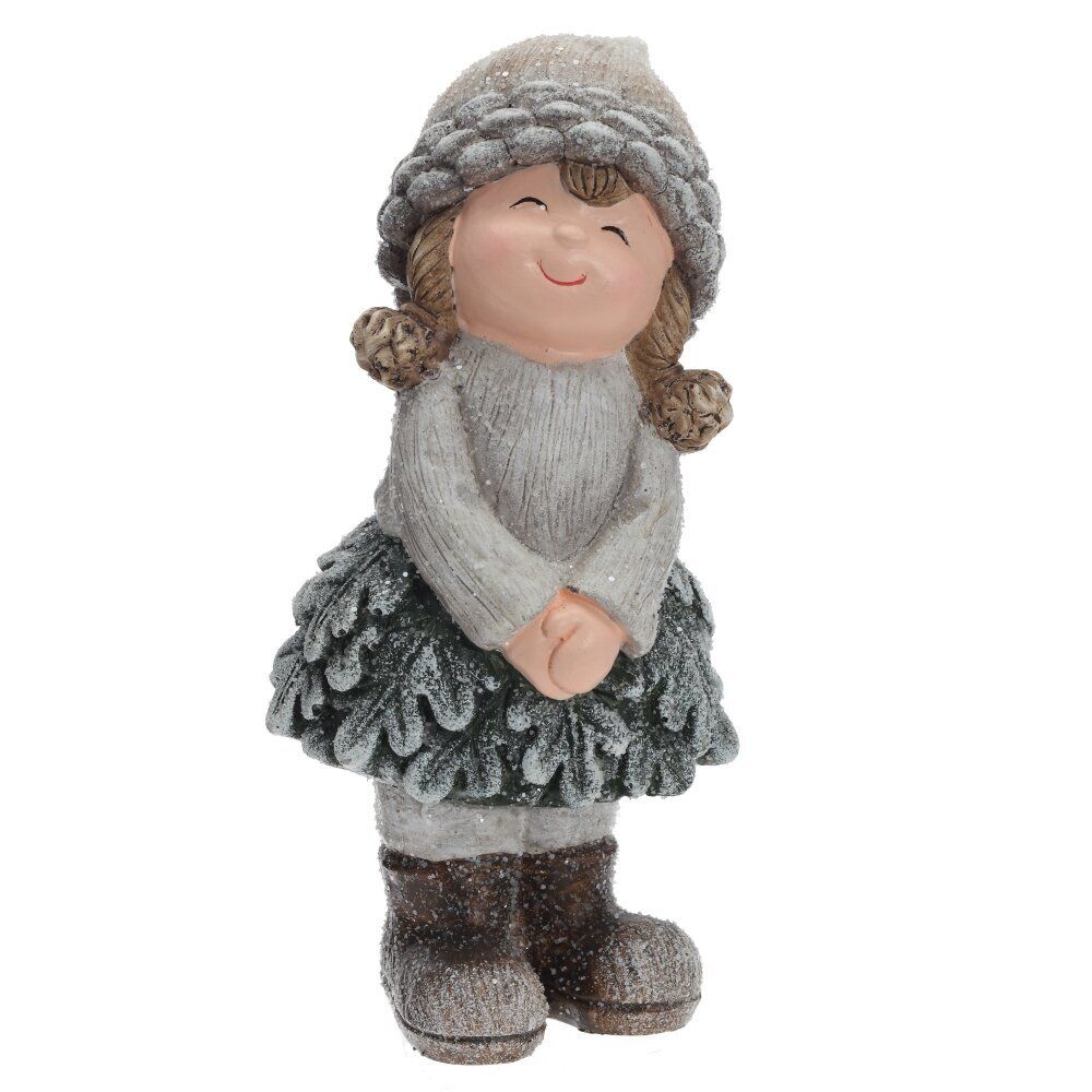 GAEM Фигурка декоративная "Мальчик/ Девочка, L9,5 W6,5 H19 см, 2в.