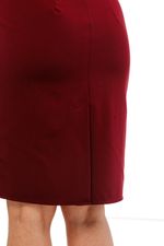 Платье футляр "Основной инстинкт" винное П2204 LT Collection (Акция)