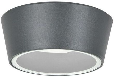 Светильник 5104 GX53 IP65 уличный потолочный сер. IEK LT-UPU0-5104-GX53-1-K03