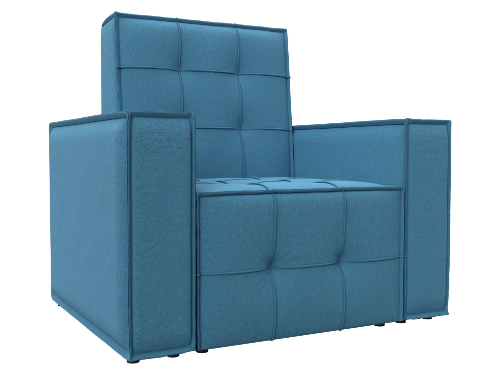 Кресло Лига-067, Амур 10 голубой, Рогожка, 132288