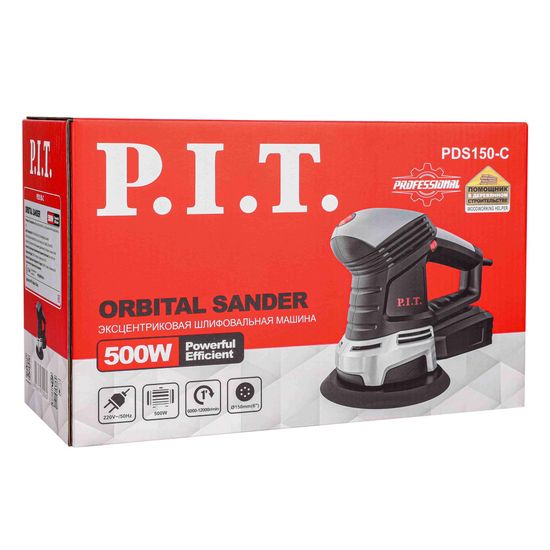 Эксцентриковая шлифмашина PIT PDS150-C