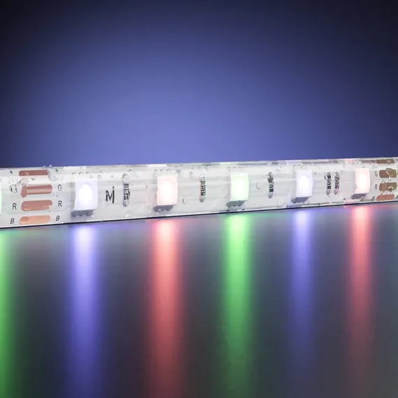Светодиодная лента Ультра 24В 5050 14,4Вт/м Цветная (RGB) 5м IP 65 201140 Led Strip 201140