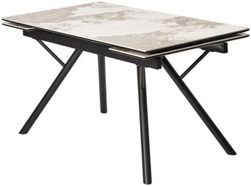 Стол ЛИБЕРТИ 140 Pandora, керамика / Латте каркас