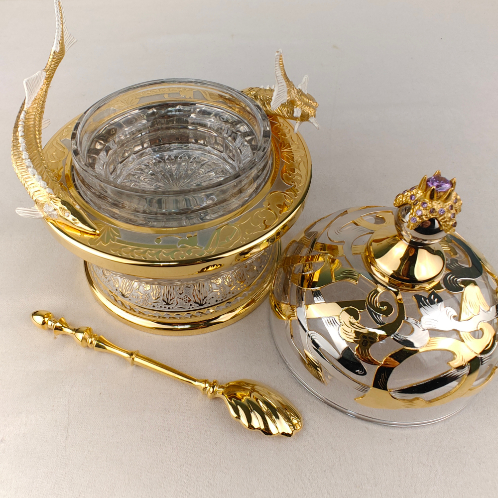 Икорница Морская звезда Златоуст от РТД "Золотой медведь"