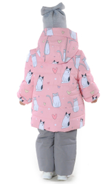 Куртка зимняя мембрана для девочки 2-8 лет Милашка Сьюзи