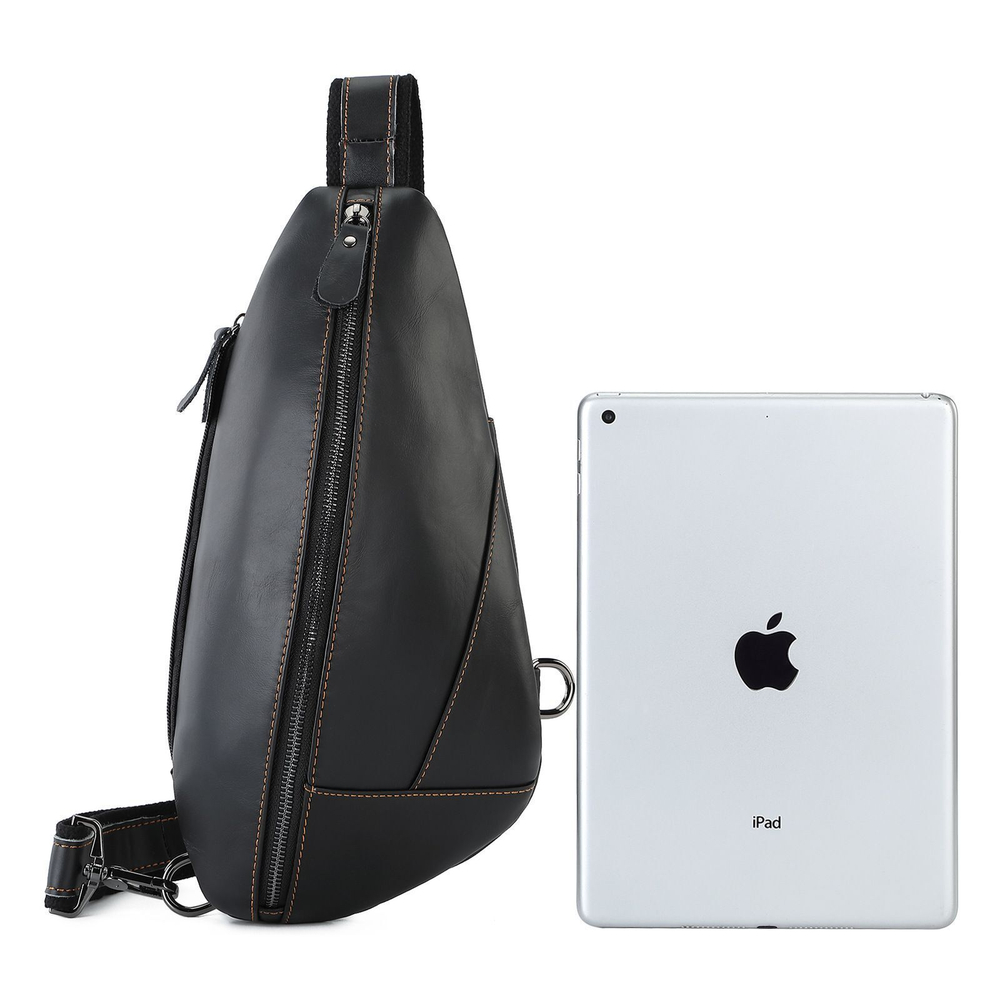 Кожаная сумка на плечо