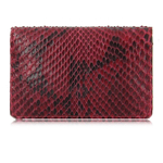 Визитница для своих визиток из кожи питона (спинная часть) AP-049